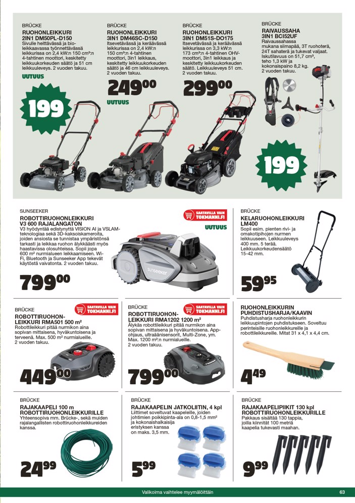 Tokmanni Tokmanni Kesäkuvasto 2026 sivu 63